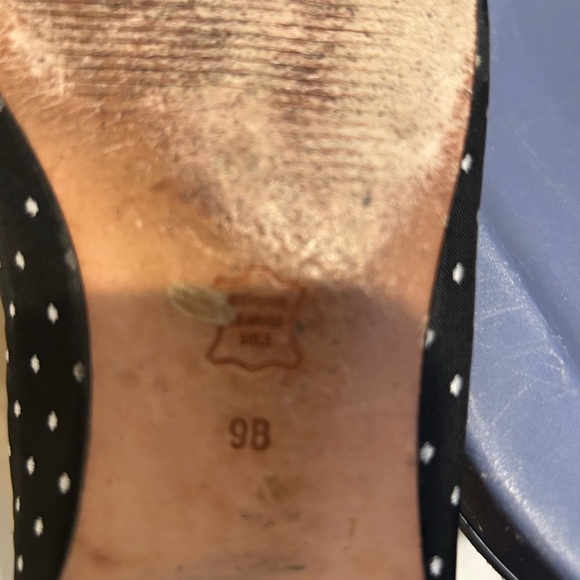 Talbots Black Polka Dot Women's Flats - Picture 5 of 5